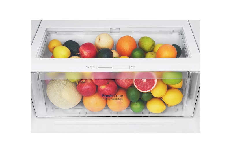LG Refrigeradora Top Freezer 396L, con DoorCooling, HygieneFresh+ y conectividad Wi-Fi, negra, LT41AGD