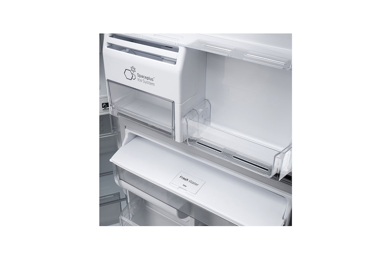 LG Refrigeradora Top Freezer 396L, con DoorCooling, HygieneFresh+ y conectividad Wi-Fi, negra, LT41AGD