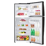 LG Refrigeradora Top Freezer 396L, con DoorCooling, HygieneFresh+ y conectividad Wi-Fi, negra, LT41AGD