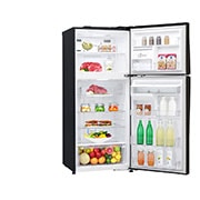 LG Refrigeradora Top Freezer 396L, con DoorCooling, HygieneFresh+ y conectividad Wi-Fi, negra, LT41AGD
