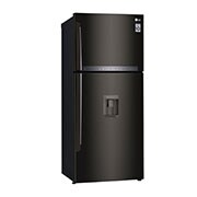 LG Refrigeradora Top Freezer 396L, con DoorCooling, HygieneFresh+ y conectividad Wi-Fi, negra, LT41AGD
