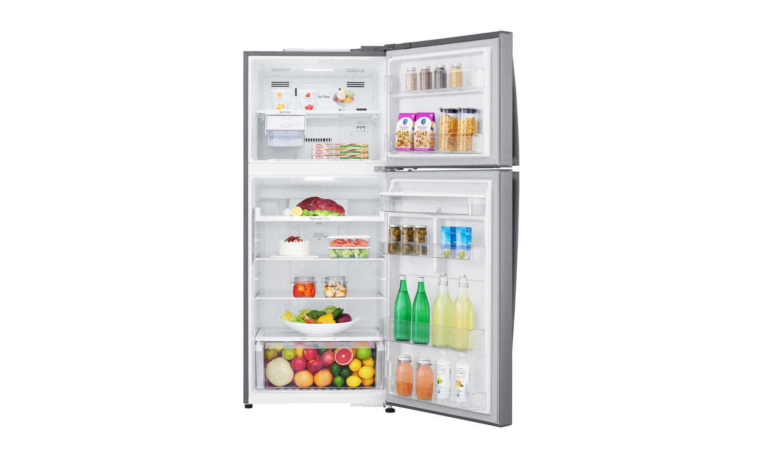 LG Refrigeradora con Inverter Linear Compressor, 410 L, LT41WGP