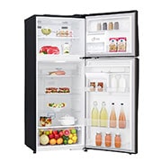 LG Refrigeradora Top Freezer 424L con DoorCooling, HygieneFresh+ y conectividad Wi-Fi, negra, LT44AGD