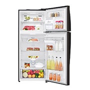 LG Refrigeradora Top Freezer 424L con DoorCooling, HygieneFresh+ y conectividad Wi-Fi, negra, LT44AGD
