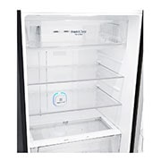 LG Refrigeradora Top Freezer 424L con DoorCooling, HygieneFresh+ y conectividad Wi-Fi, negra, LT44AGD
