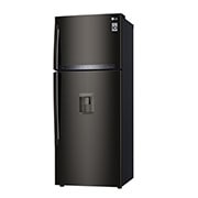 LG Refrigeradora Top Freezer 424L con DoorCooling, HygieneFresh+ y conectividad Wi-Fi, negra, LT44AGD