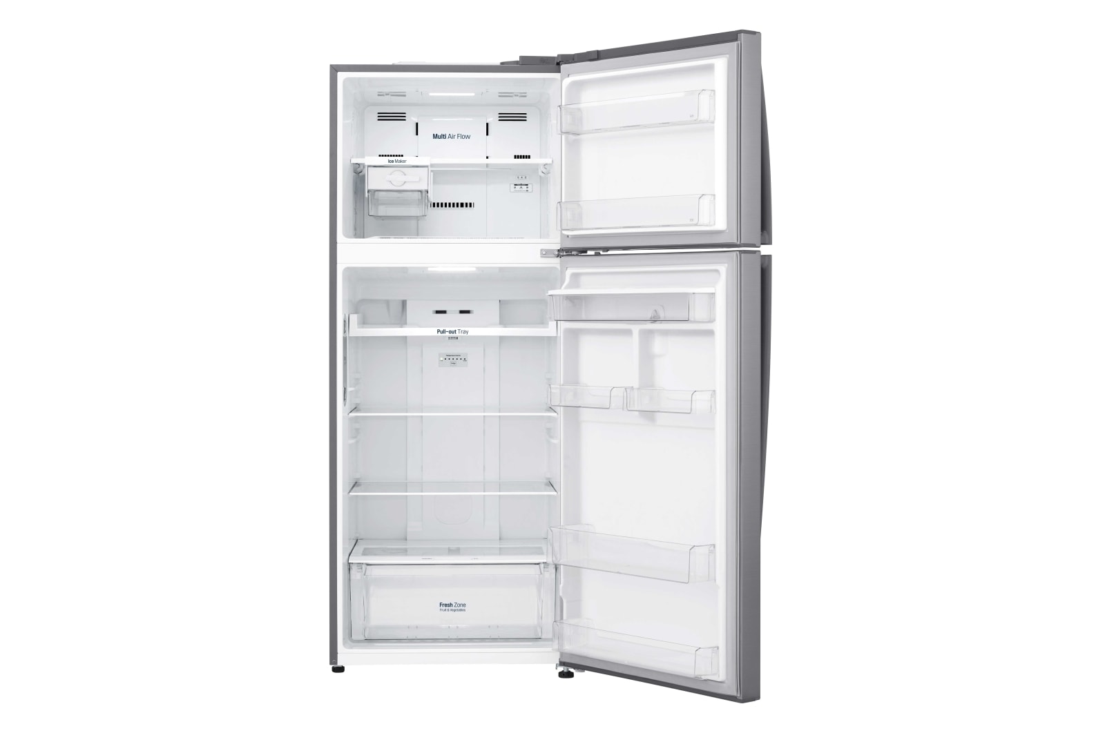 LG Refrigeradora Top Freezer 438L con DoorCooling, Múltiple Flujo de aire y diagnóstico inteligente, LT44WGP