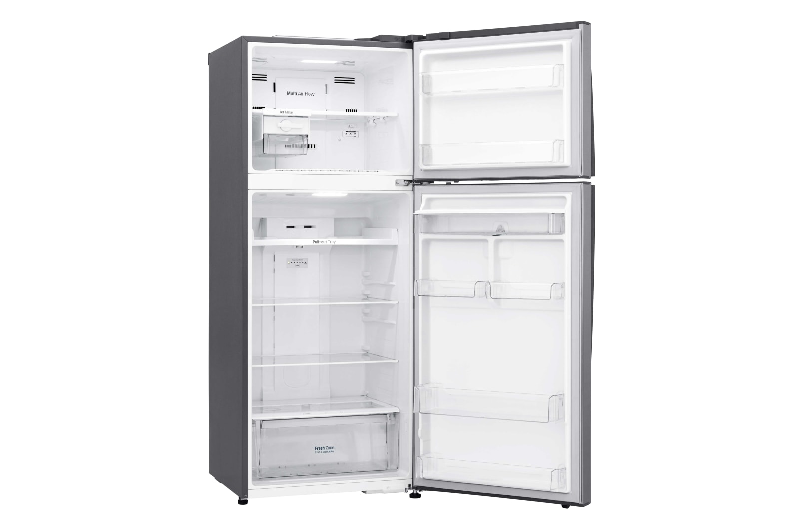 LG Refrigeradora Top Freezer 438L con DoorCooling, Múltiple Flujo de aire y diagnóstico inteligente, LT44WGP