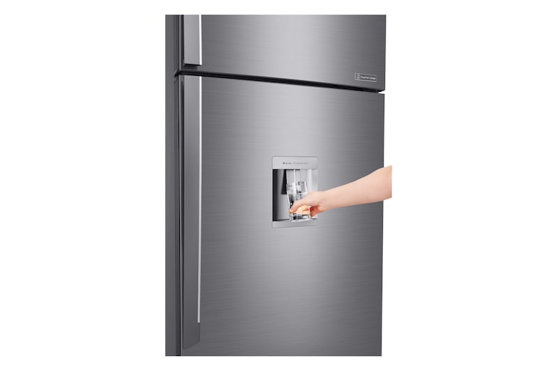 LG Refrigeradora Top Freezer 438L con DoorCooling, Múltiple Flujo de aire y diagnóstico inteligente, LT44WGP