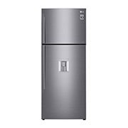 Vista frontal de Refrigeradora Top Freezer 438L con DoorCooling, Múltiple Flujo de aire y diagnóstico inteligente LT44WGP