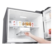 LG Refrigeradora Top Freezer 438L con DoorCooling, Múltiple Flujo de aire y diagnóstico inteligente, LT44WGP