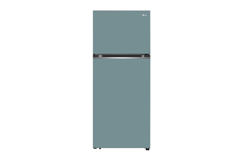 Vista frontal de Refrigeradora Top Freezer 375L DoorCooling+™, menta arcilla, VT37BPM