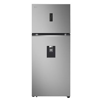 Vista frontal de Refrigeradora LG Top Freezer 374L con Door Cooling, Cleaning Time y ThinQ VT38SPYC