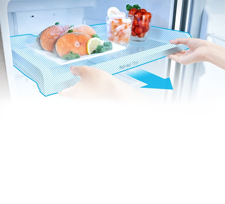 Refrigeradora LG Top Freezer GT26BPP 264L Plateada