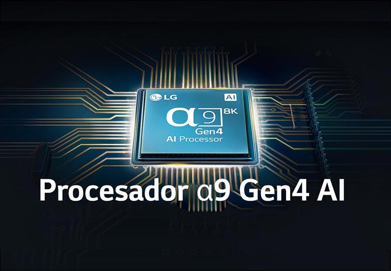 El procesador a9 Gen4 IA aparece en el centro del circuito eléctrico.