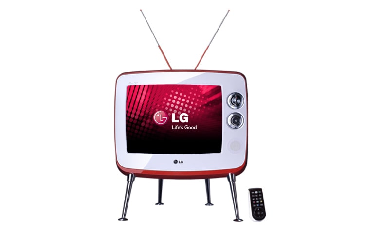 Vista frontal de TV CRT de 14” 14SR1AB