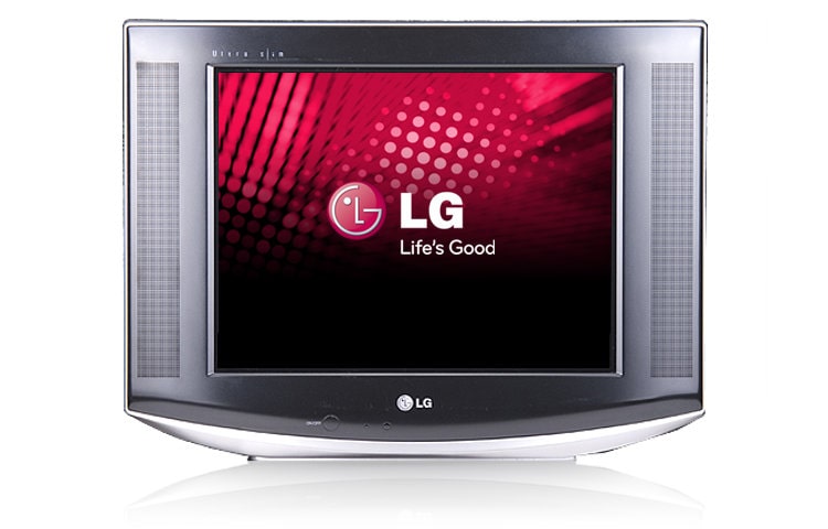 Vista frontal de Televisor con tecnología XD Engine y pantalla plana. 21SB1RL