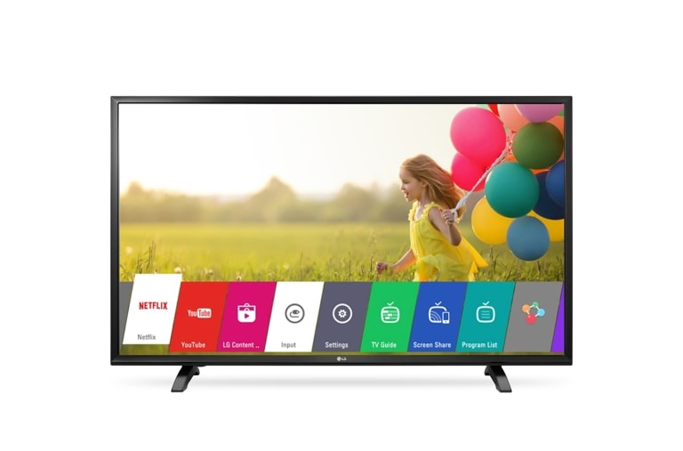 Vista frontal de LG FULL HD TV 32LH500B