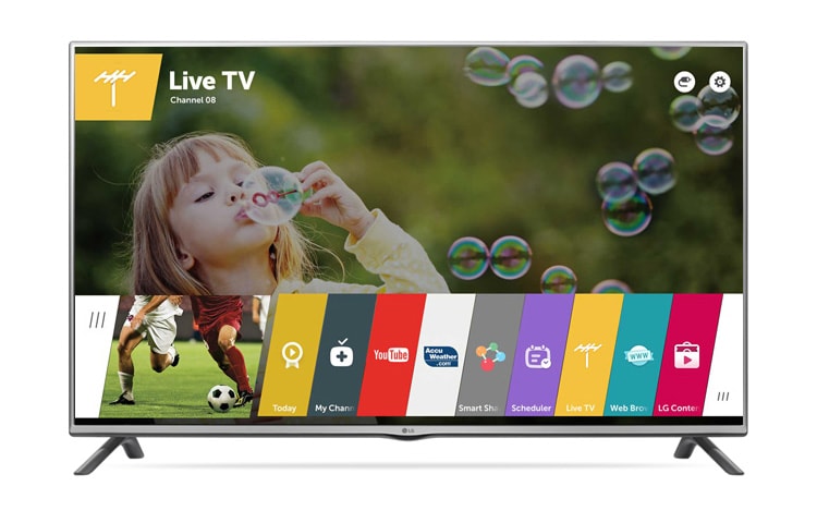 Vista frontal de LG webOS TV 42LF6450