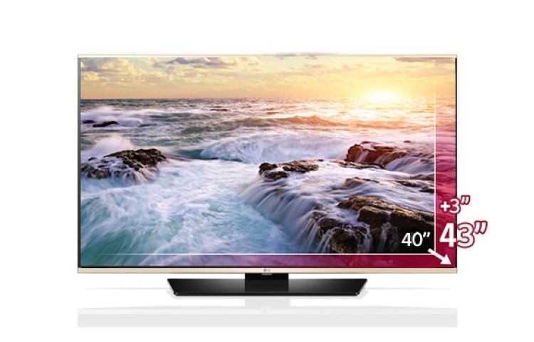 Vista frontal de LG webOS TV 43&#34; 43LF6350