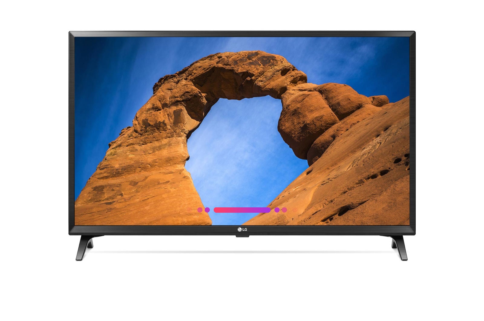 Vista frontal de FHD 43&#34; LG SMART TV 43LK5400PSA