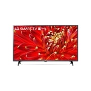Vista frontal de LG Full HD LM6300 43&#34; Smart TV con AI (Inteligencia Artificial),Procesador Quad Core,Virtual Surround Plus 43LM6300PSB