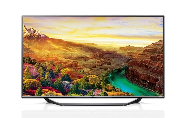 Vista frontal de LG ULTRA HD 4K TV 49&#34; 49UF7700