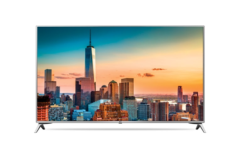 Vista frontal de UHD 4K 49&#34; Smart webOS 3.5 49UJ6510