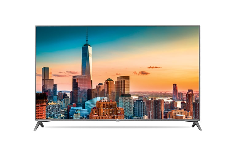Vista frontal de UHD 4K 49&#34; Smart webOS 3.5 49UJ6560