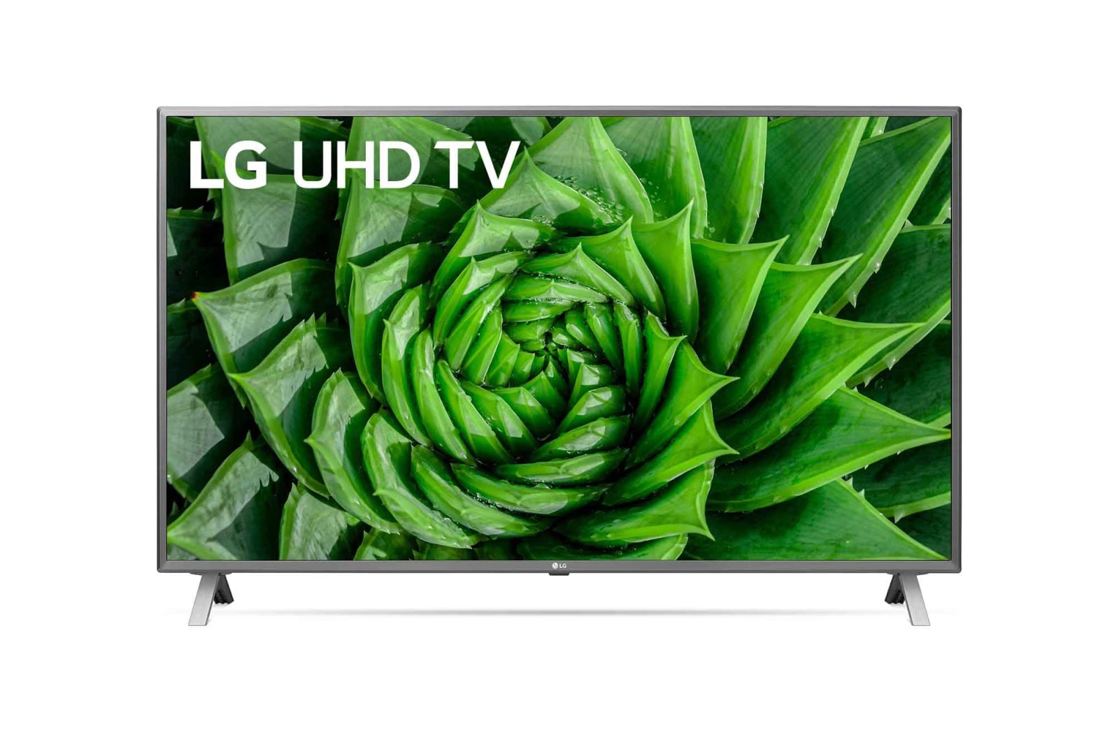 Vista frontal de LG UHD TV 50&#39;&#39; UN8000 4K con ThinQ AI (Inteligencia Artificial), 4K Procesador Quad Core, Ultra Surround, Magic Remote 50UN8000PSB