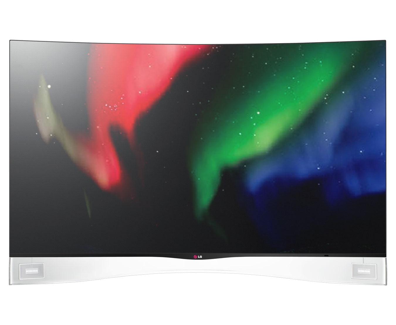 Vista frontal de LG OLED TV 55EA9800