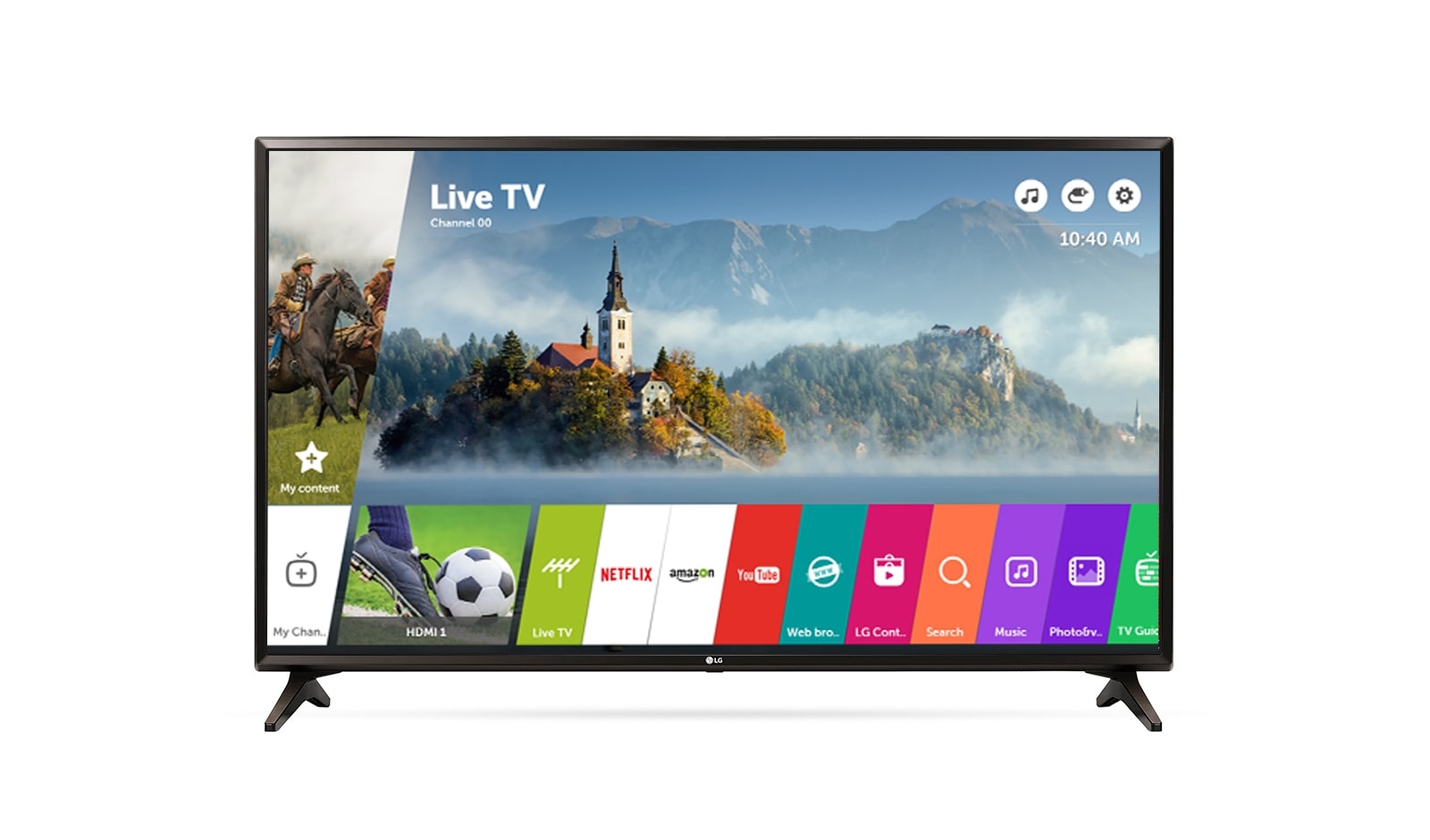 Vista frontal de LED FULL HD 49&#34; Smart webOS 3.5 49LJ5500