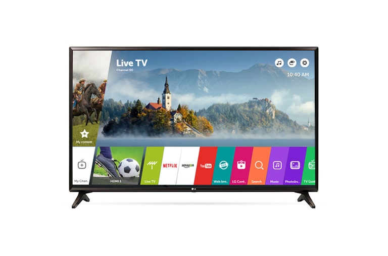 Vista frontal de LED FULL HD 55&#34; Smart webOS 3.5 55LJ5550