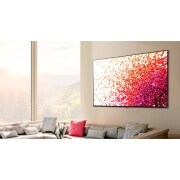 LG NanoCell 55'' NANO75 4K Smart TV con ThinQ AI (Inteligencia Artificial), 4K Procesador Inteligente α5, 55NANO75SPA