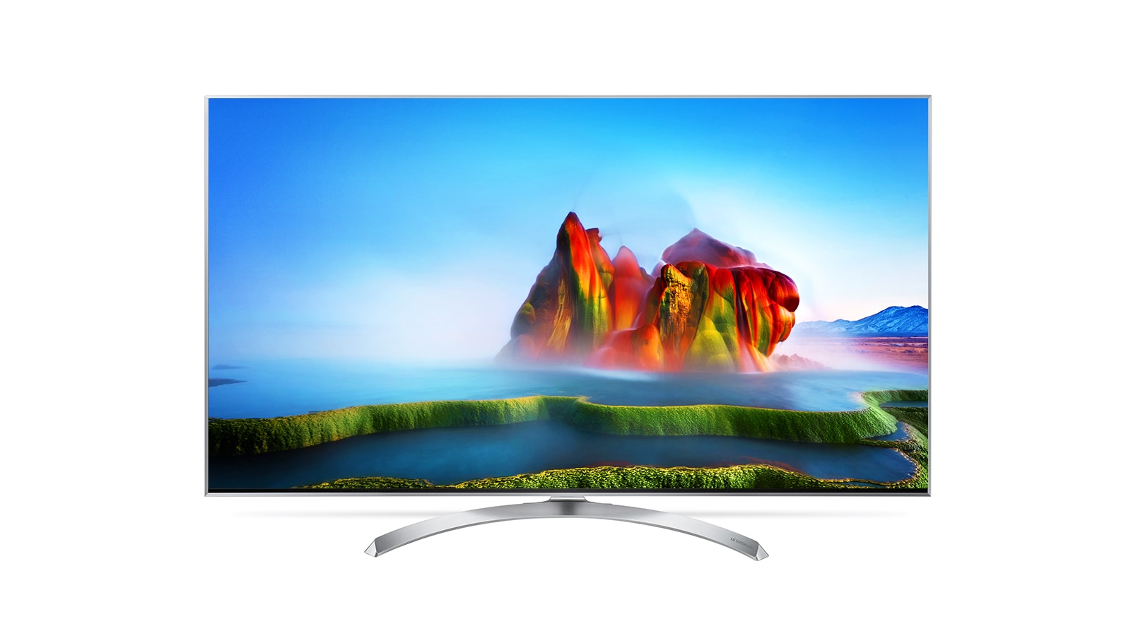 Vista frontal de SUPER UHD 4K 55&#34; Smart webOS 3.5 55SJ8000