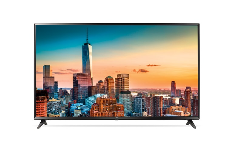 Vista frontal de UHD 4K 55&#34; Smart webOS 3.5 55UJ6200