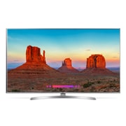 Vista frontal de UHD 55&#34; LG SMART TV AI 55UK6550PSB