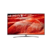 Vista frontal de LG UHD UM7650 55&#34; 4K Smart TV con AI (Inteligencia Artificial),Procesador Quad Core,DTS Virtual: X,Magic Remote 55UM7650PSB