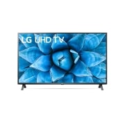 Vista frontal de LG UHD TV 60&#39;&#39; UN7300 4K con AI ThinQ (Inteligencia Artificial), 4K Procesador Quad Core, Ultra Surround, Compatible con Magic Remote 60UN7300PSA
