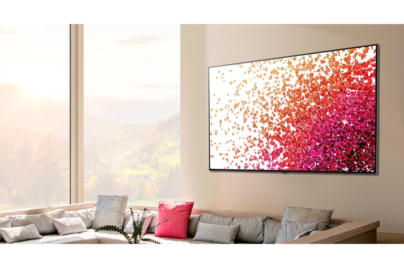 LG NanoCell 65'' NANO75 4K Smart TV con ThinQ AI (Inteligencia Artificial), 4K Procesador Inteligente α5, 65NANO75SPA