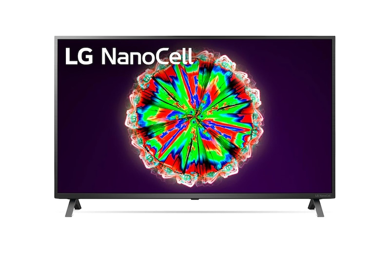 Vista frontal de LG NanoCell TV 65'' NANO79 4K con ThinQ AI (Inteligencia Artificial), 4K Procesador Quad Core, Ultra Surround, Magic Remote 65NANO79SNA