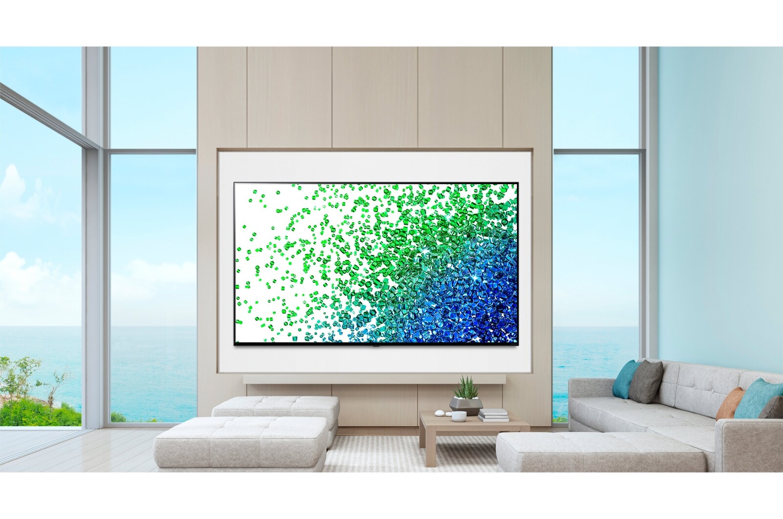 LG NanoCell 65'' NANO80 4K Smart TV con ThinQ AI (Inteligencia Artificial), 4K Procesador Inteligente α5, 65NANO80SPA