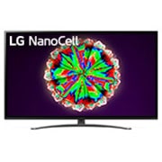 Vista frontal de LG NanoCell TV 65&#39;&#39; NANO81 4K con ThinQ AI (Inteligencia Artificial), 4K Procesador Quad Core, Ultra Surround, Magic Remote 65NANO81SNA