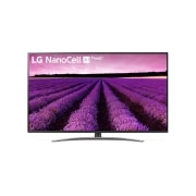 Vista frontal de LG NanoCell SM8100 65&#34; 4K Smart TV  con AI (Inteligencia Artificial),Procesador Quad Core,DTS Virtual: X,Magic Remote 65SM8100PSA