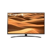 Vista frontal de LG UHD UM7400 65&#34; 4K Smart TV con AI (Inteligencia Artificial),Procesador Quad Core,DTS Virtual: X 65UM7400PSA