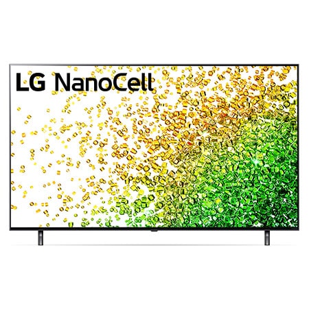 Vista frontal del televisor LG NanoCell