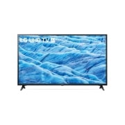Vista frontal de LG UHD UM7100 75&#34; 4K  Smart TV con AI (Inteligencia Artificial),Procesador Quad Core,DTS Virtual: X 75UM7100PSA