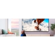LG NanoCell 86'' NANO90 4K Smart TV con ThinQ AI (Inteligencia Artificial), 4K Procesador Inteligente α7 generación 4, 86NANO90SPA