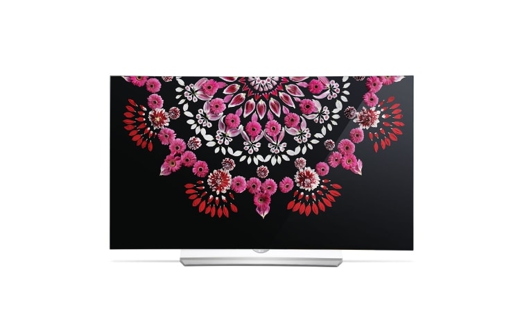Vista frontal de LG OLED TV 4K 55&#34; EG9200