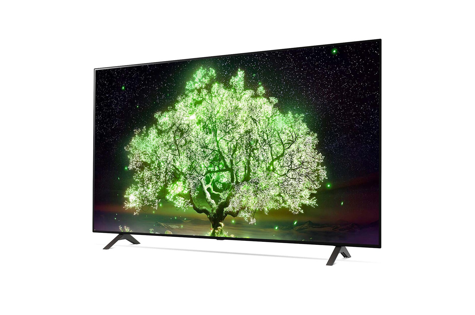 LG OLED 55'' A1 4K Smart TV con ThinQ AI (Inteligencia Artificial), 4K Procesador Inteligente α7 generación 4, OLED55A1PSA